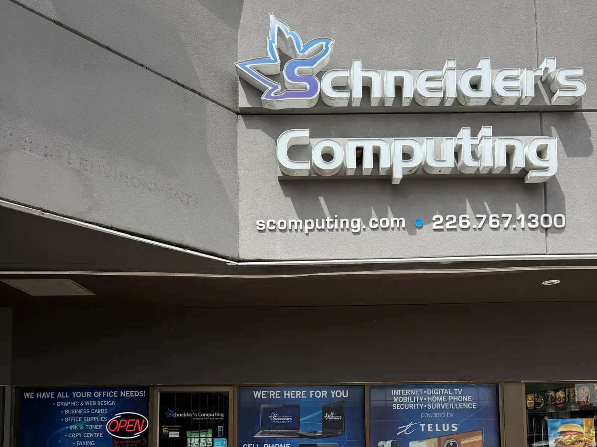 Schneider's Computing — Listowel store