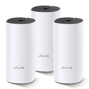 TP-LINK - DECO M4 - AC1200 Whole Home Mesh Wi-Fi System - 3-Pack