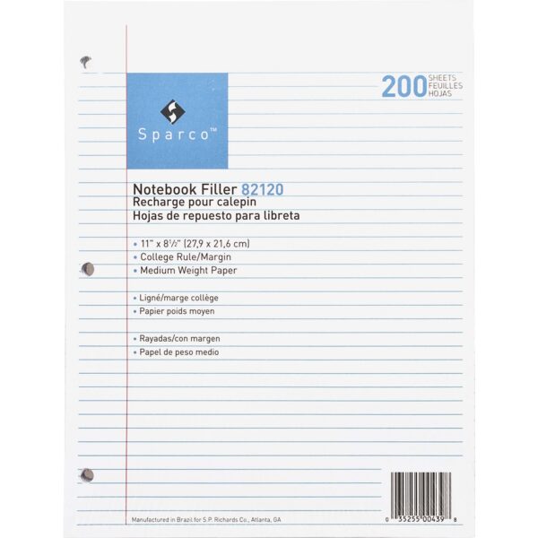 Looseleaf refill 200 pages