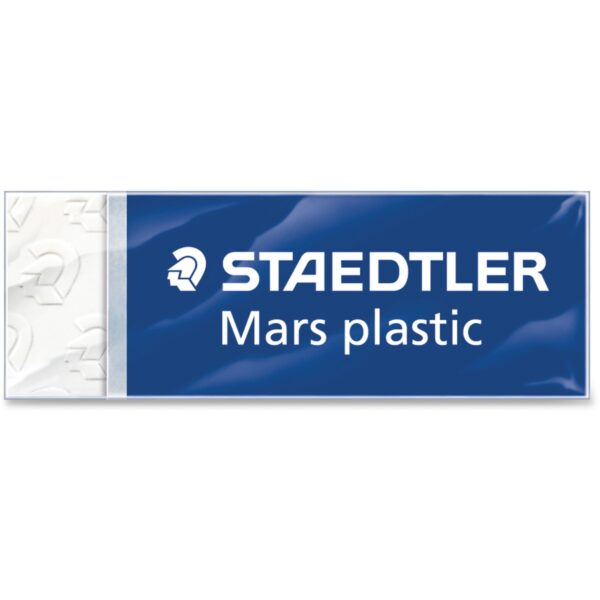 White Plastic Eraser
