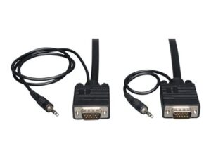 SVGA MM Cable/audio blk 6ft