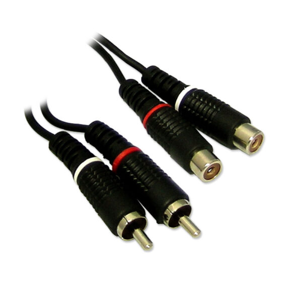 BLUEDIAMOND - 2 RCA M/F Extension Cable - 10'