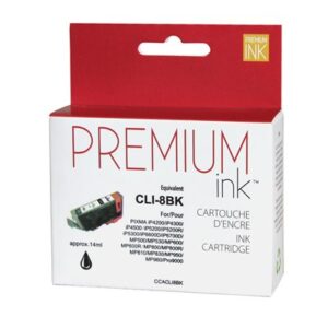 Premium New Ink Replacement for Canon CLI-8 (Black)