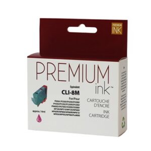 Premium New Ink/Toner Replacement for Canon CLI-8 (Magenta)