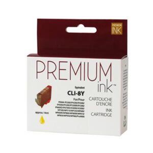 Premium New Ink/Toner Replacement for CANON CLI-8Y (YELLOW)