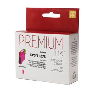 Premium New Ink/Toner Replacement for EPSON T1273 (Magenta)