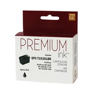 Premium New Ink/Toner Replacement for EPSON T252 XL (Black)