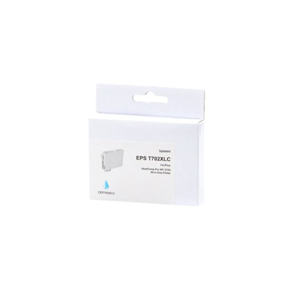 Premium New Ink/Toner Replacement for EPSON T702 XL (Cyan)