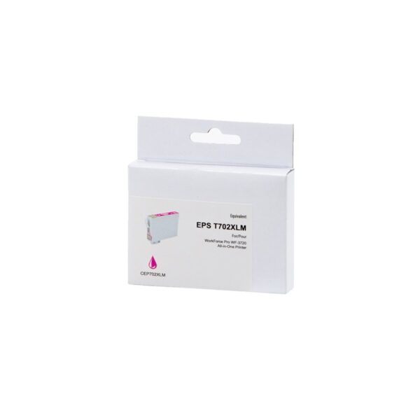 Premium New Ink/Toner Replacement for EPSON T702 XL (Magenta)