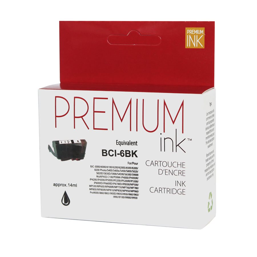 Premium New Ink/Toner Replacement for CANON 6 (Black)
