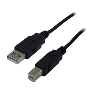 USB 2.0 AB Cable M/M - BK, 6ft