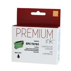 Premium New Ink/Toner Replacement for EPSON T0781 (Black)