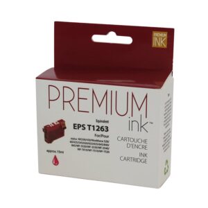 Premium New Ink/Toner Replacement for EPSON 1263 (Magenta)