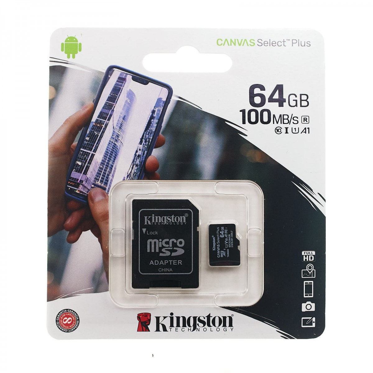 Kingston 64GB microSDXC Class 10 Flash Memory Card – Schneider's