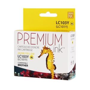 Premium New Ink/Toner Replacement for BROTHER 103 XL (Yellow)