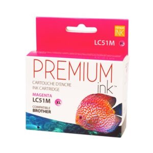 Premium New Ink/Toner Replacement for BROTHER 51 XL (Magenta)