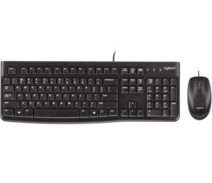 Logitech KM Desktop MK120 USB Wired