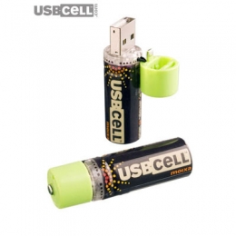 USBCELL Usb AA rechargeable batteries (2 pack)