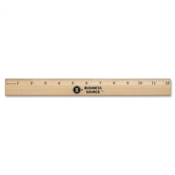 12" Wooden Ruler