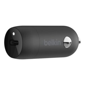 BoostCharge Car Charger 20W PD USB-C Black