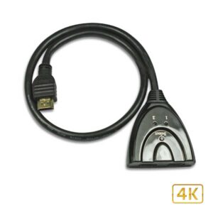 4K 3D 2Port HDMI Switch cable w/1 output