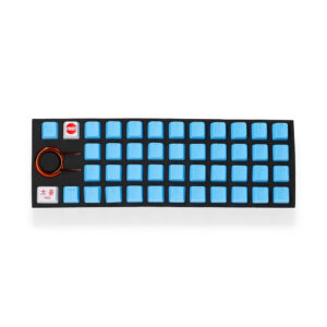 Rubber Keycap set - Blue - 42 pcs