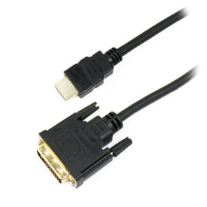 HDMI to DVI-D (24+1) Cable, 6ft M/M