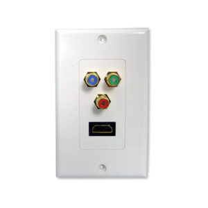 Component/HDMI Wall Plate