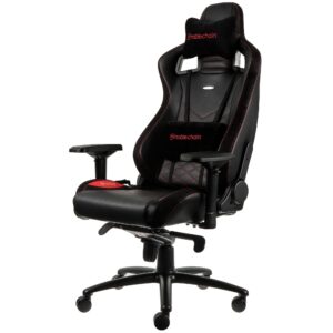 EPIC Gaming Chair - black/red - PU Leather