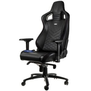 EPIC Gaming Chair - black/blue - PU Leather
